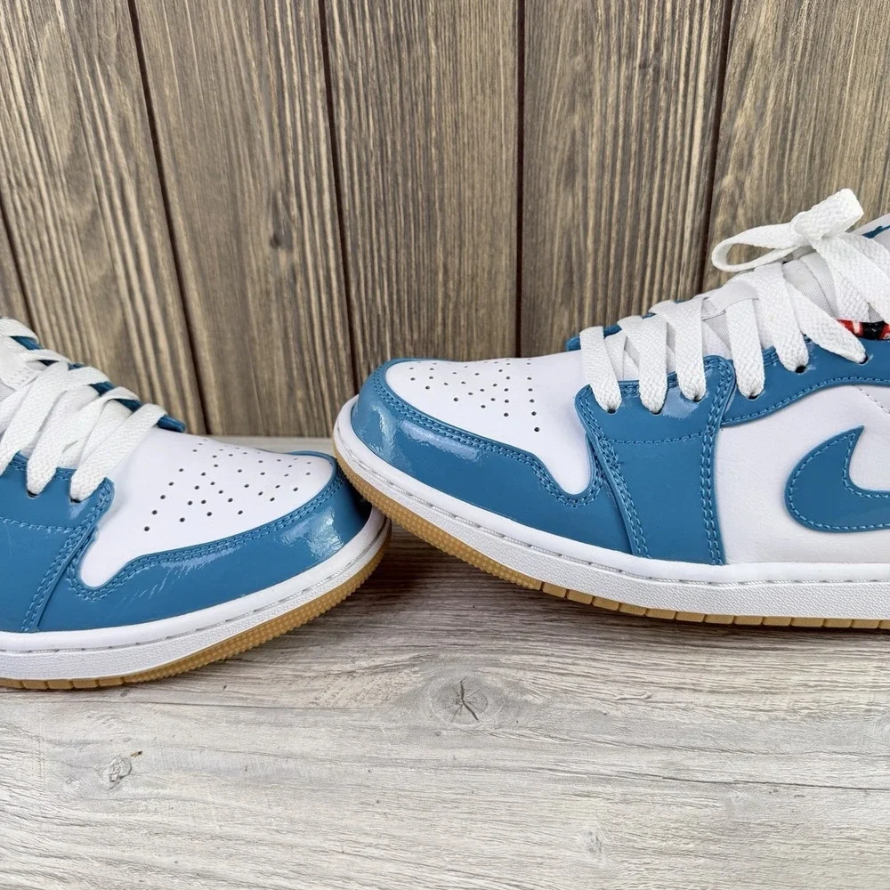 Nike Air Jordan 1 Low SE Barcelona Cyber Teal DC6991-400 Men's Size 8 OG Box